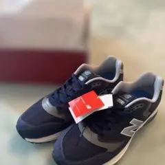美品　New Balance 774 ネイビー/グレー