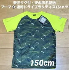 ♫新品タグ付・安心匿名配送♫プーマ　速乾ドライプラクティスTシャツ　150cm