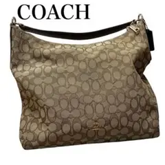 COACH アウトライン シグネチャー セレスト コンバーチブル トートバッグ