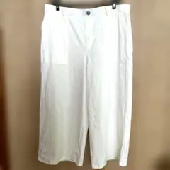 フェリシモ　ワイドパンツ　4L 白