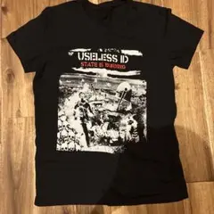 Useless ID Tシャツ State Is Burning Lサイズ 黒