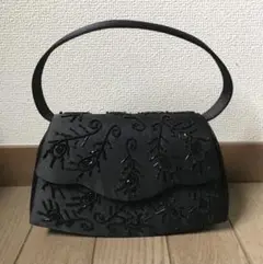 未使用 ビーズ装飾 フォーマルバッグ