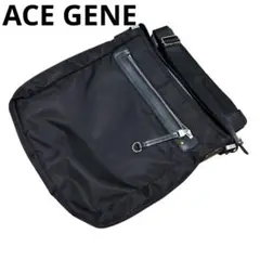 【極美品】ACE GENE ブラック ショルダーバッグ