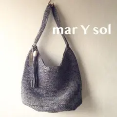 新品 マリソル Mar Y Sol ラフィア ショルダーバッグ
