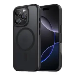iPhone16Pro MAX 用　ケース ブラック Magsafe対応