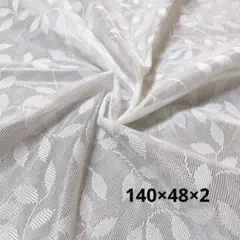 no.579 ミラーレースリーフ模様2枚セット