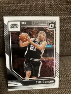 NBA 2024-25 donruss optic Tim Duncan