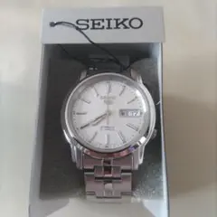 SEIKO 自動巻き時計 ホワイトダイヤル(新品未使用)
