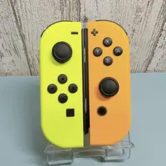 美品 レアカラー オレンジ イエロー Switch 左右セット ジョイコン