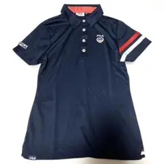 FILA ゴルフ ポロシャツ M ネイビー