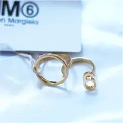 メゾン マルジェラ MM6 レディース リング 指輪 ゴールド セット