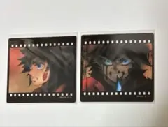 鬼滅の刃　ダイニング　お楽しみくじ　冨岡義勇　フィルム風　クリアカード　2点
