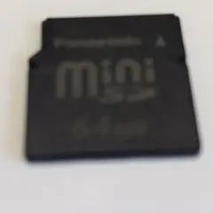 Panasonic miniSDカード 64MB