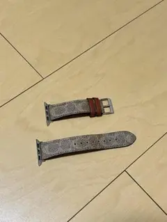 COACH レザー ストラップ ブラウン