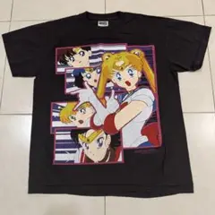 限定セールXL★美少女戦士セーラームーン★アニメTシャツ黒★映画ムービー