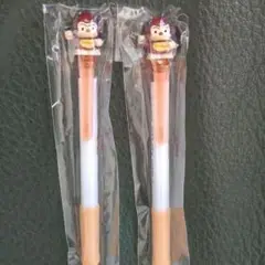 ゴリラキャラクター付きボールペン2本　SAILOR FairLine