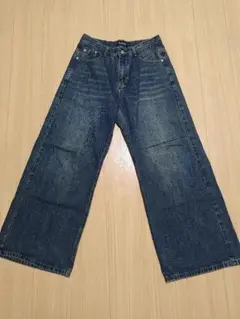 ASAPMODE Washed Blue Super Baggy Jeans