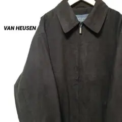 【VAN HEUSEN】ジャケット ブルゾン USA古着 茶系 レア