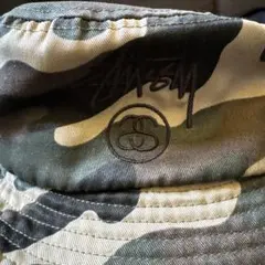 【旧タグ】old stussy カモフラハット