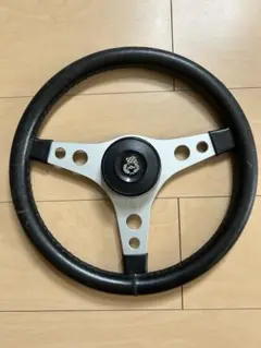 レス・レストン　ステアリング 1960's LES LESTON GRAND PRIX WOOD STEERING WHEEL for MINI