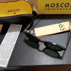 MOSCOT レムトッシュ　46 ブラック　BLACK　並み輸入品