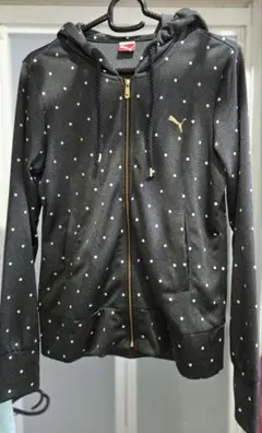 レディース パーカー M PUMA ドット Ba