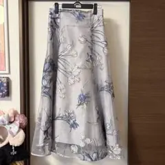 マイストラーダ 花柄 ハイウエストロングスカート Mystrada アルページュ