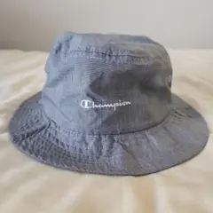 Champion チャンピオン グレンチェック ハット グレー