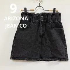 ARIZONA JEAN CO 【9】ブラックデニム ミニスカート