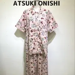 ⭐︎新品⭐︎ATSUKI ONISHI 花柄ルームウェア上下セット　パジャマMサイズ