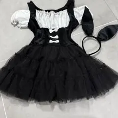 Tika バニーガール コスプレ ハロウィン 2点セット Mサイズ