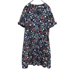 W-211【美品】RAY CASSIN FAVORI 花柄 ワンピース