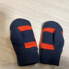 babyGap ミトン手袋 S/Mサイズ 赤×ネイビー