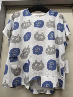 夏物　PEAK-O オシャレかわいいデザイン　綿素材　プルオーバー
