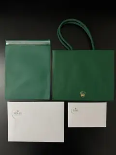 ROLEX　ロレックス 返却用時計ケース・ショップ袋・封筒2枚