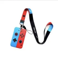 ゲーム風 カードケース ストラップ付き