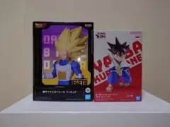 215.ドラゴンボール　超サイヤ人３ベジータ　ヤイバ　最新プライズ　２体セット