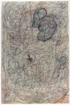 【ポストカードサイズ原画 『望む頃合』】イラスト絵画アートスケッチデザイン美術