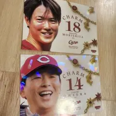 広島東洋カープ 2025 大瀬　森下レギュラー キラ 2枚セット