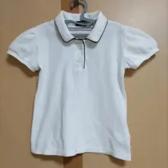 コムサイズム　ポロシャツ(130㌢)男の子女の子 シンプル可愛い　美品