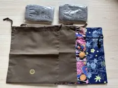 鬼怒川金谷ホテル　巾着袋 4点 おまけ　靴下
