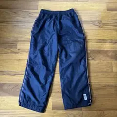 ブラックサイドピンクライン薄手防寒ズボン保温性ズボン 防寒パンツレディースL L