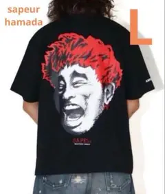 SAPEr MASATOSHI HAMADA Tシャツ BLACK L