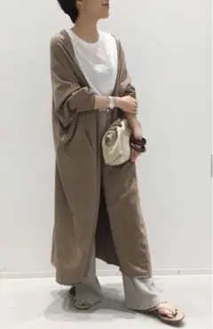 美品 アパルトモン 【アメリカーナ】Sweat Long Cardigan