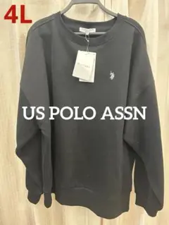 特価 新品 USポロアッスン US POLO ASSN 裏起毛 トレーナー 4L
