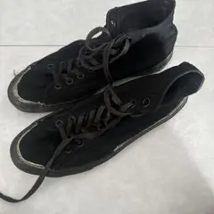 yohji yamamoto pour hommeブラックハイカットスニーカー
