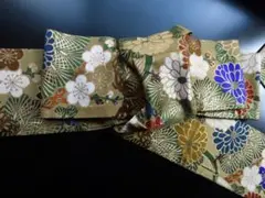 *梅 半幅帯 アンティーク美品 貴重 極上品 ♪soleil♪