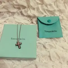 ティファニー クロスネックレス Tiffany シルバー