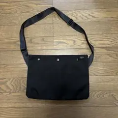 PORTER ブラック ショルダーバッグ サコッシュ