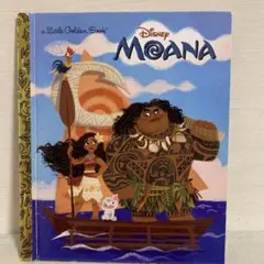 モアナ 絵本 洋書 ディズニー 英語 リトルゴールデンLittle golden